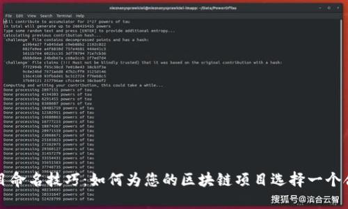 区块链项目命名技巧：如何为您的区块链项目选择一个合适的名字