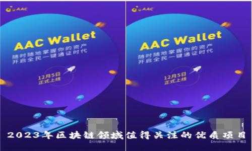 2023年区块链领域值得关注的优质项目