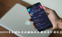 2023年全球知名区块链企业