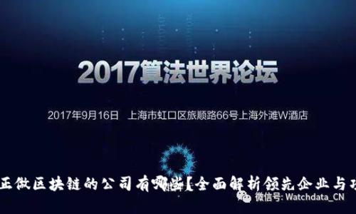 真正做区块链的公司有哪些？全面解析领先企业与项目
