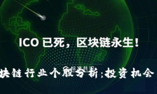 2023年区块链行业个股分析：投资机会与前景展望