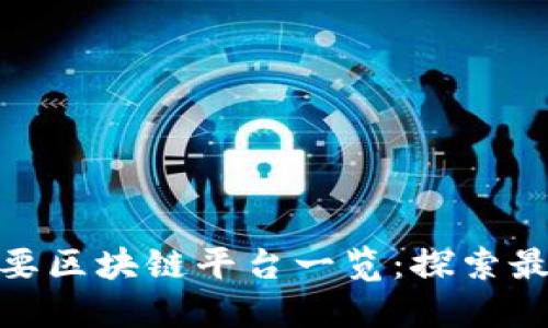 加密货币的主要区块链平台一览：探索最受欢迎的选择