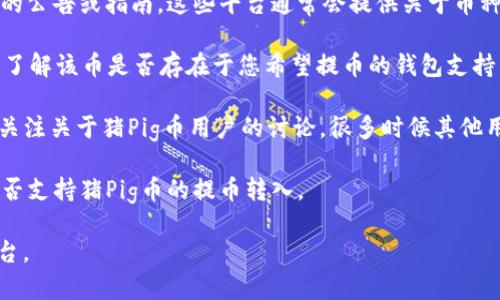 截至我的知识截止日期（2023年10月），猪Pig币（Pig Coin）与TokenIM钱包的兼容性和具体提币流程可能会受到政策、技术和市场状况的影响。想要了解猪Pig币是否可以提到TokenIM，您可以按照以下步骤进行确认：

1. **官方信息查询**：访问猪Pig币和TokenIM的官方网站或社交媒体账号，查找最新的公告或指南。这些平台通常会提供关于币种和钱包的最新兼容性信息。

2. **区块链浏览器**：使用相关的区块链浏览器检查猪Pig币的合约地址和交易情况，了解该币是否存在于您希望提币的钱包支持的区块链上。

3. **社区讨论**：加入相关的社区讨论平台，比如Telegram、Reddit或其它社交媒体，关注关于猪Pig币用户的讨论，很多时候其他用户会分享他们的经验。

4. **联系客服**：如果您仍然不确定，可以直接联系TokenIM的客户服务，询问他们是否支持猪Pig币的提币转入。

请注意，数字货币市场充满变数，您需要保持警惕，确保使用安全可靠的钱包和交易平台。